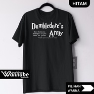Kaos MAGIC F1LM H0G W4RTS DUMBLE DORE ARMY SIZE S - 7XL BIGSIZE JUMBO BIG SIZE & KAOS CHILDREN 2 - 1