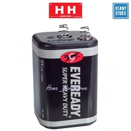 ( 100% EVEREADY ) Battery Super Heavy Duty 6V 电池 ~Haha Home Hardware~