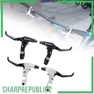 [Sharprepublic2] 2x Bike Brake Levers Repairing Parts Folding Bike Hybrid Replacement