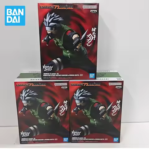 Banpresto Anime Naruto 72 Series Figurines Vibration Stars Hatake Kakashi PVC Action Figures Figural