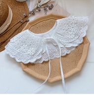 Áo Sơ Mi Nữ Mùa Hè Cổ Giả Giảm Tuổi Thọ Tay Áo Ren Viền Rời Bỏ Một Cách Riêng Biệt Có Thể Tháo Rời C