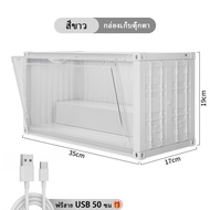 กล่องใส่โมเดล ตู้โชว์โมเดล กล่องใส่ art toy กล่องเก็บโมเดล พร้อมไฟLED โชว์ของเล่น 🚚สินค้าพร้อมส่งในไ