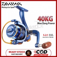 Caldari reel DAIWA Metal Fishing Reel Spinning Reel mesin pancing 5.2:1casting reel 10KG Braking Force Casting