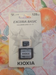 KIOXIA EXCERIA BASIC 128GB microSDXC 記憶卡連轉接器