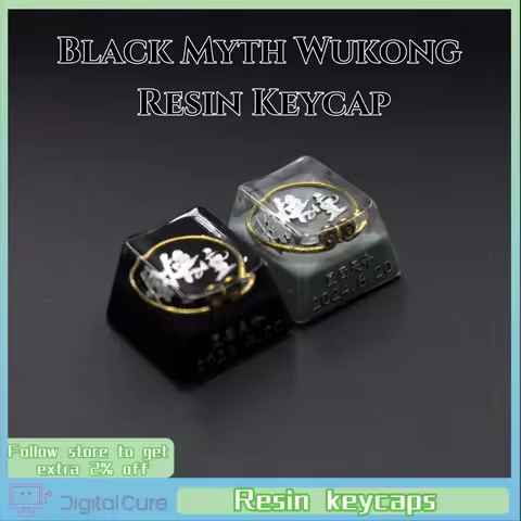 Black Myth Wukong Resin Keycaps Journey To The West 3d Printing Creative Handmade Personalized Custo