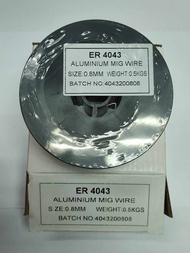 ALUMINIUM ER4043 LAYER MIG WIRE 0.8MM ( 0.5 KG )