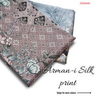Kain Arman-i Silk Print | Kain Armani | Arman-i
