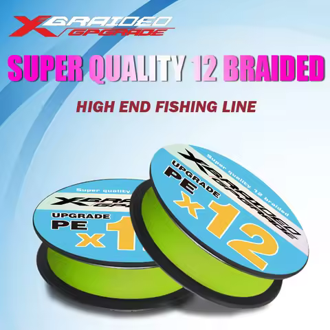 YGK X12 Strands Braided Fishing Lines Multifilament Pesca 100/150/200/300/500M Carp Wire Japan Abras