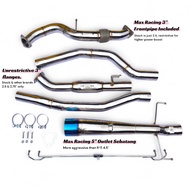 Honda Civic FL5 Type R: The “FL5 Sebatang” Max Racing Exhaust Single Exit Catback