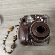 MINI 7s/7c Transparent Protective Case Fuji Polaroid Camera Case Accessories Cross-Body Strap Crysta