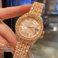 Diamond watch ladies ladies watch luxury fashion quartz gold waterproof watch ladies quartz watch 072
