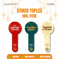 [15 PCS] Eid Cake Seal Stickers | Eid Seal Stickers | Ramadan Food Seal Stickers | Fasting Hampers S