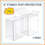 5pcs 4inch Funko Pop Protector 0.5MM Funko Igard Protector Case (Hard PET Plastic)