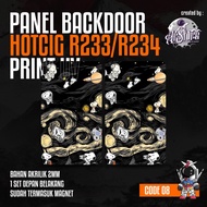 PANEL BACKDOOR AKRILIK PRINT UV R233/R234 by ARSTORE COLLECTIONS
