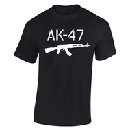 Ak 47 Kalashnikov Ak47 T Shirt Russia Streetwear  Funny Men Short Sleeve O-neck Cotton T Shirts Stre