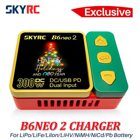 Exclusive SKYRC B6neo 2 Smart Charger Christmas Smart Charger DC 300W PD 126W