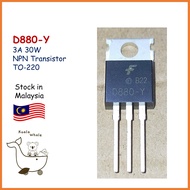 D880Y D880-Y 2SD880 2SD880Y NPN Transistor TO220 TO-220