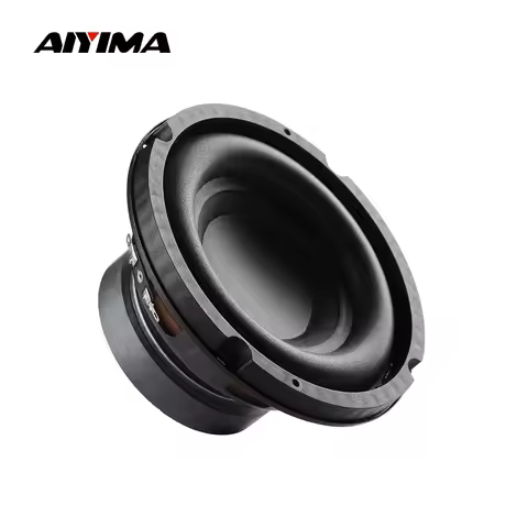 AIYIMA 1Pcs 6.5 Inch 40W Subwoofer Speaker 4 Ohm Woofer Sound Audio Speaker Bass Hifi Music Home The