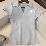 Golf FJ jersey womens summer thin lapel polo shirt quick-drying breathable golf jersey short-sleeved