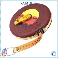 AMBER1 Frame Cloth Tape, 20m/30m Maximum Range Measuring Tape, DIY Linen Retractable Tape Measure Me
