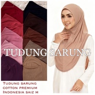 TUDUNG INNER NECK DAGU ALANA ANTI TAMBAM ANTI PEKEK INSTANT ANAK TUDUNG SOFT COTTON HIJAB