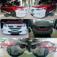 Mazda 3 sedan HB skyactiv knight sport KS style bodykit body kit 2013 2014 2015 2016 front side rear