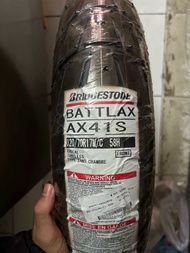 ยางนอก BRIDGESTONE BATTLAX AX41S 120/70R17 M/C 58H สุดยอดยางจากญี่ปุ่น 🇯🇵