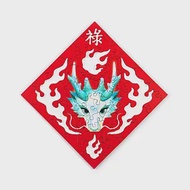 雕花春聯-青龍Green Dragon木質拼圖
