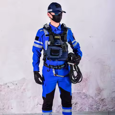 Outdoor Men'S Emergency Rescue Reflective Suit For Earthquake Relief Firefighting Exploration Mounta
