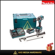 Makita HP001GD201 13 mm (1/2") 40Vmax Cordless Hammer Driver Drill Set with 2x 2.5Ah Battery, 1x Fast Charger