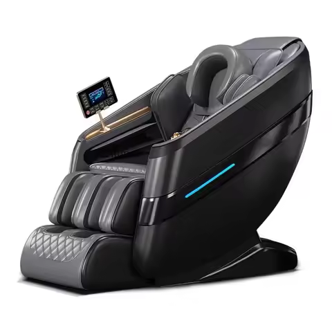 Reclining Heavy Duty Massage Leather Chair Business Full Body Massage Chair