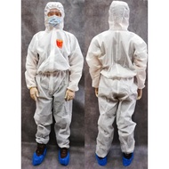 [ ] PPE SUIT Disposable Medical Isolation Coverall FDA approved