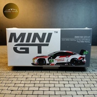 Mini GT bmw M4 GT3 2023 IMSA Sebring 12 Hrs GTD Winner Paul Miller Racing MiniGT