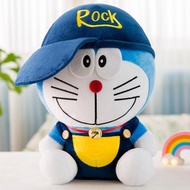 PROMO Boneka Doraemon Topi Rock / Boneka Doraemon / Doraemon / Boneka