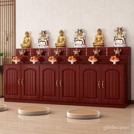 W-8&amp; Household Double-Layer Parishes Buddha Shrine Altar with Cabinet Altar Buddha Shrine Shrine New Chinese Buddha Cabi