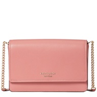 Kate Spade Spencer Flap Chain Wallet Crossbody Bag in Serene Pink K4563