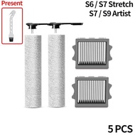 Accessories For Tineco FLOOR ONE S7/S9 Artist Pro/Steam S6/S7 Stretch Brush Roller And HEPA Filter R