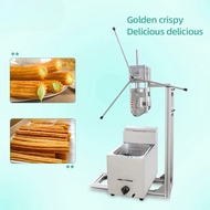 Stainless Steel 3 Liter Churros Maker Churros Machine With 6L Gas Fryer Churros Waffle Maker Making 