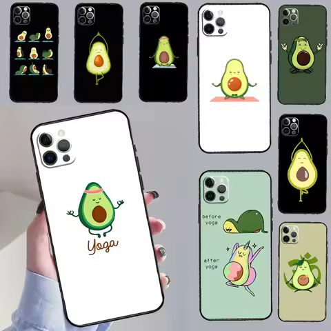 Avocado Yoga Case For OnePlus 15 10T 10R 12R 13R 13T 11 12 13 OnePlus Nord 5 CE 2 3 4 Lite N20 N30 F