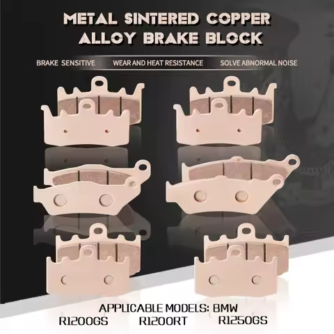 Motorcycle Front Rear Brake Pads for BMW R 1200GS R1200GS Adventure R1200R R1200RS R 1200 RT 1200 RS