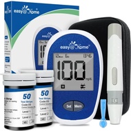 [PRE-ORDER] Easy@Home Blood Glucose Monitor Kit: Diabetes Testing Kit with 1 Lancing Device - 100 Test Strips and 100 Blood Lancets - Portable Blood Sugar Test Kit for Home Use EBG-100SL (ETA: 2023-11-14)