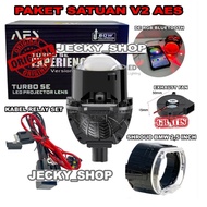 Complete package AES Experience V2.5 Inch Bi-Laser Projector Lens AES Turbo Se Experience V2 Wst Gen