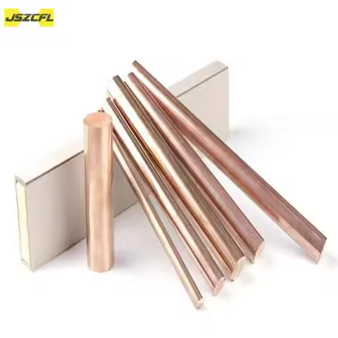 C5191 QSn6.5-0.1 Phosphor Bronze bar 1mm - 35mm tin-phosphor bronze rod phosphorous copper rod for I