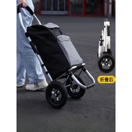 Japan Imported Grocery Shopping Small Trolley Household Foldable Shopping Cart Elderly Grocery Shopp