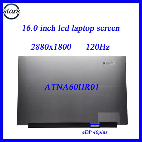 16 inch OLED LCD Screen ATNA60HR01 For Lenovo IdeaPad Slim 5 16AHP10 16AKP10 16IAH10 16IRH10 16IRH10
