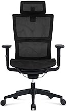 Ergonomic Modern Rolling Mesh Swivel Office Chair Comfortable Computer Chair Home Boss Chair Gaming Chair Red (Color : Black)