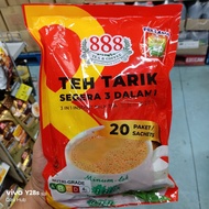 888 Instant Teh Tarik 3in1 340g (17g x 20 sachets) Halal
