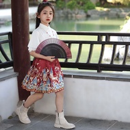 Improved Horse Skirt Horse Skirt Everyday Children Hanfu Horse Skirt Suit 2026 Summer Thin Chinese S