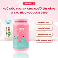 [CHÍNH HÃNG] Bột Ngũ Cốc Ăn Kiêng Thay Thế Bữa Ăn SHAKE BABY Diet Formular Protein Vị Chocolate Bạc 