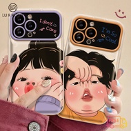 Case OPPO Reno 11 5G Reno 10 5G Reno 10 Pro 5G Reno 8T 5G Reno 8T 4G Reno 8Z 5G Reno 7Z 5G Reno 6Z 5G Reno 8 Reno5 Reno4 Reno7 Reno 6 Cartoon Funny Couple Shockproof TPU Phone Cas